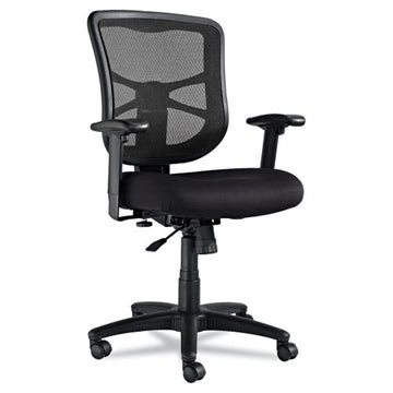 Alera® Alera Elusion Series Mesh Mid-back Swivel-tilt Chair, Supports Up To 275 Lb, 17.9" To 21.6" Seat Height, Black freeshipping - TVN Wholesale